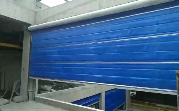 大型物流园区完成子长防火门整体安装工程